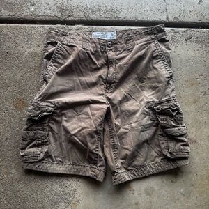 Aeropostale Men's Brown Cargo Shorts